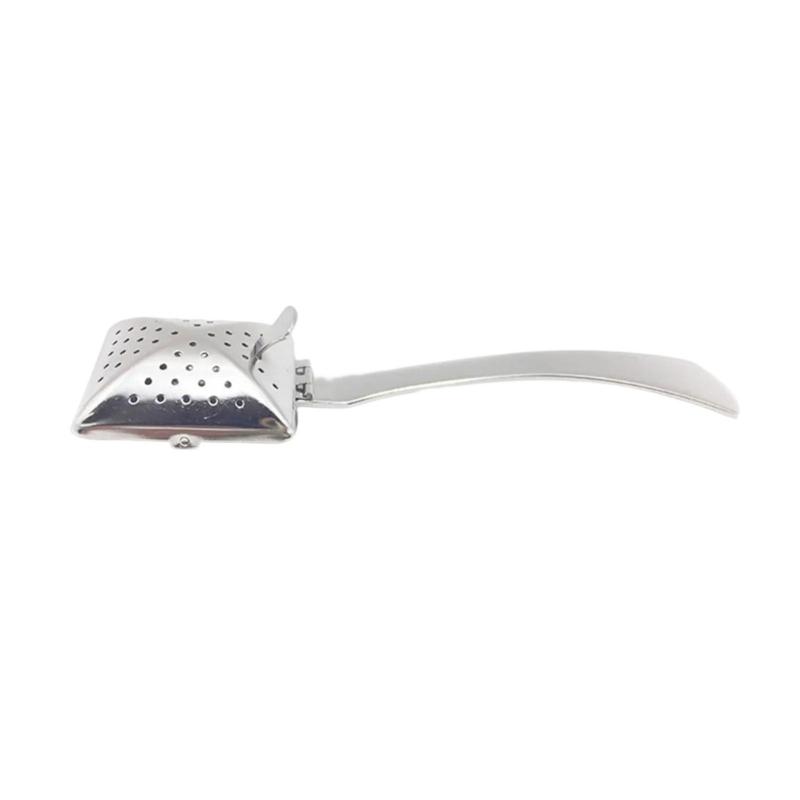 Metal Teas Strainer Meshs Filter Teas Infuser Teas Strainers Teas Infusers Stainless Steel Texture for Brewing Teas
