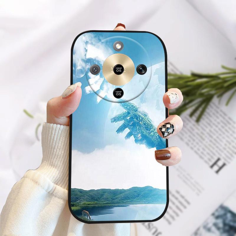 For Honor X9D Case Soft TPU Silicone Phone Case For Honor Magic8 Lite X70 HonorX70 HonorX9d Back Cover Coque Anti Drop Fundas