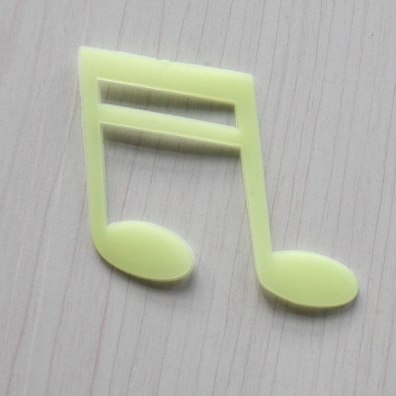 Note Musicali Stelle Fluorescenti Adesivi Camera da Letto per Bambini Stanza Casa Decorazione Murale