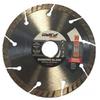 Disque diamant turbo - WELLCUT - STANDARD - Ø125 x 22,23 mm - Segment 7 mm - Vitesse maxi 80 m/s