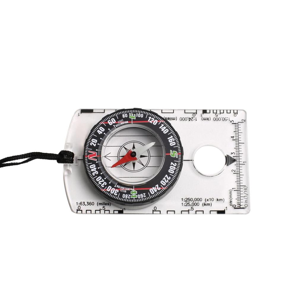 1 Pc Outdoor Field Multi-functional Compass Compass Compass Map Ruler Has A Variety of Colors