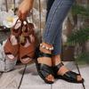 Women 's Sandals 2025 Summer Walking Shoes Comfortable Women Shoe Flats Shoes Woman Outdoor Sandal Women Footwear Female
