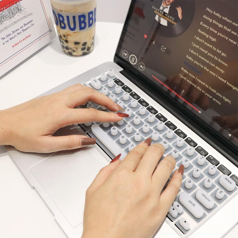 New Silicone Keyboard Film For Long Nail Art Keyboard Cover Typing Artifact Protects Keyboard Membrane for Laptop Protector