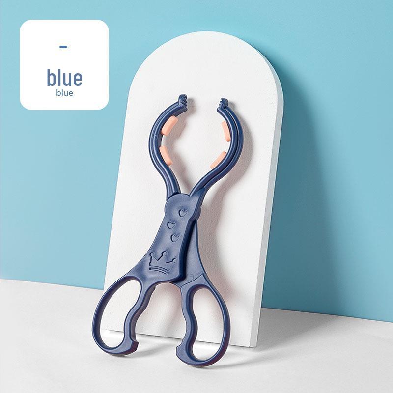 

High-Temp Resistant Non-Slip Pacifier Clip - Boilable & Sanitizable for Baby and Mom синий