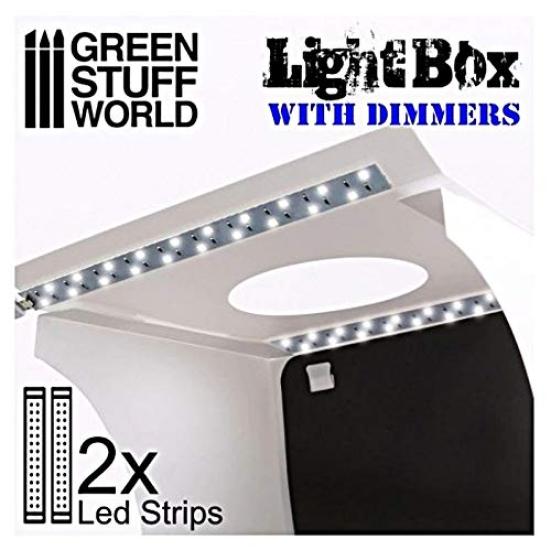 Green Stuff World LED Photo Booth 21 X 21 X 21cm Box, (GSWD-1684)