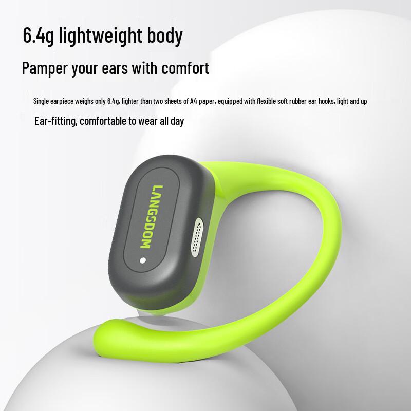 Lsndston TS19 Open-Ear Bone Conduction Sports Bluetooth Earbuds