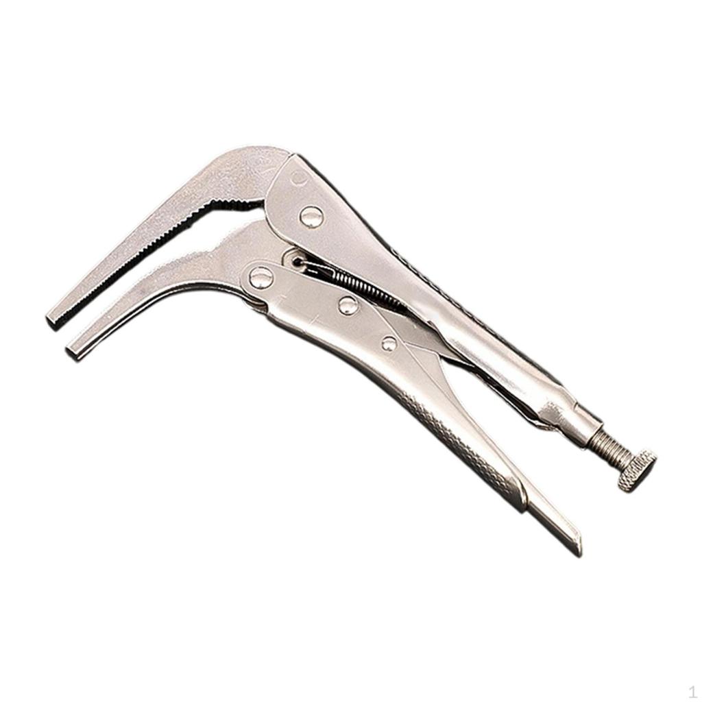 90 Degree Bent Nose Pliers Welding Locking Plier Tool Easy to Use Sheet Metal Clamp