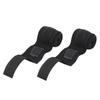 A Pair Black Polyurethane 3M Boxing Winding Bandage Fighting Sanda Muay Hand Wraps Sports StrapBlack Elastic 3m