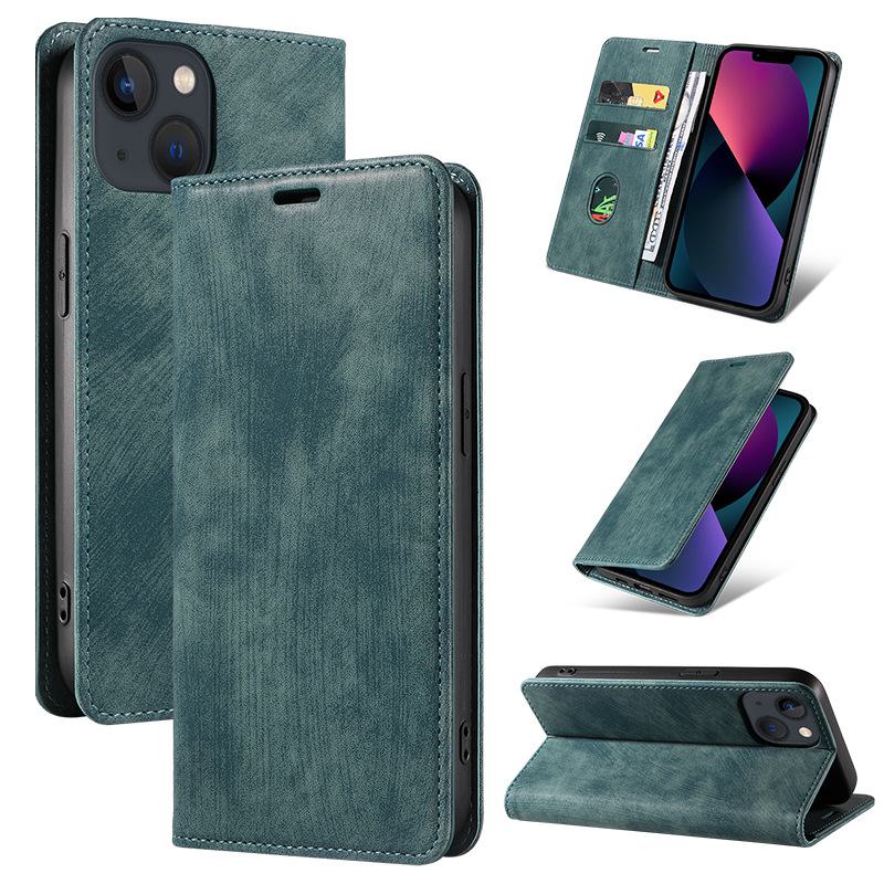 Protective Leather Case for Oneplus 8T, Nord CE2 5G, 10 PRO - Solid Color