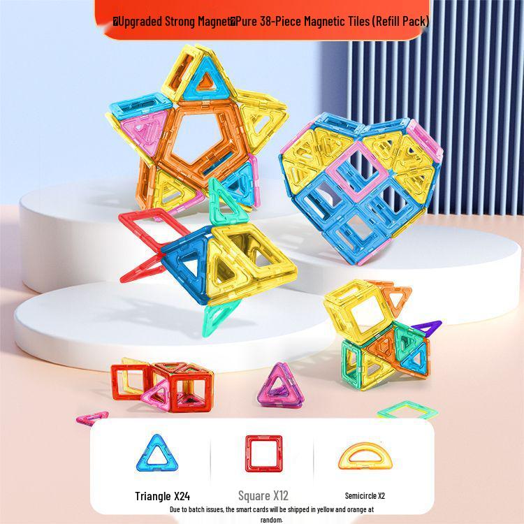 

Большие магнитные плитки Корана: Развивающие строительные блоки для детей