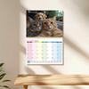 2026 Wall Calendar Funny Cats Wall Hanging Calendar Jan.2026 - Dec.2026 12-Month Planner for Home Office