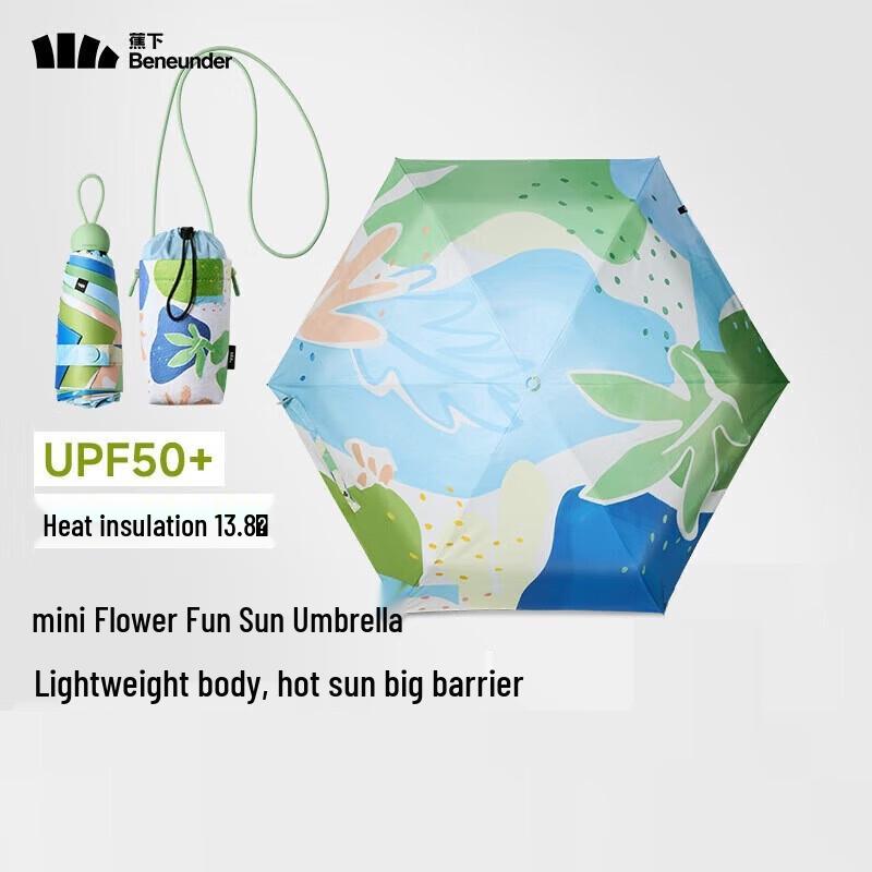 Banana Umbrella Five-Fold UV Protection Sun & Rain Umbrella