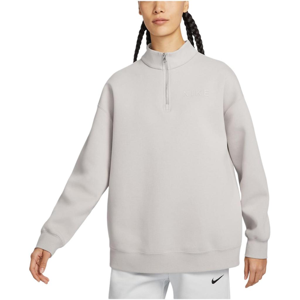 Nike Sportswear Tech Fleece Sweatshirt Women's Light Iron Ore Gray HF5175-012