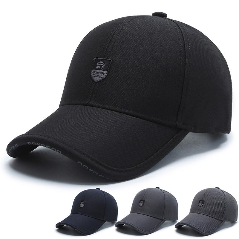 Middleaged Men Baseball Cap With Sun Protection For Casual Outdoor Wear