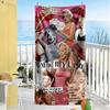 Marilyn Monroe Butterfly Beach Towel Quick-Dry Soft Microfiber Comfortable Lightweight
