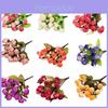 Eleganti Fiori Artificiali Boccioli di Rosa da Tè Per Bouquet da Sposa e Decorazioni Nuziali