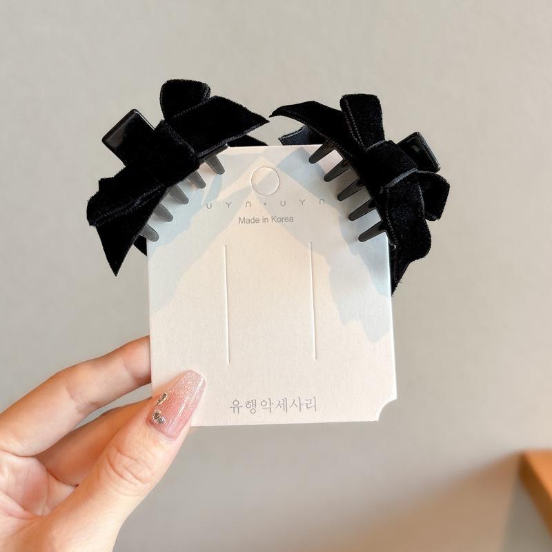 2PCS Dopamine Colored Hairpin Female Forehead Broken Hair Bangs Edge Clip Sweet Hairpin Headgear Korean High-end Duck Bill Clip