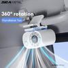 SEAMETAL 360 Rotatable Mini Portable Fan 1800mAh Wind Adjustable Clamp Fan Ultra-quiet Type-C Rechargeable Summer Cooling Fan