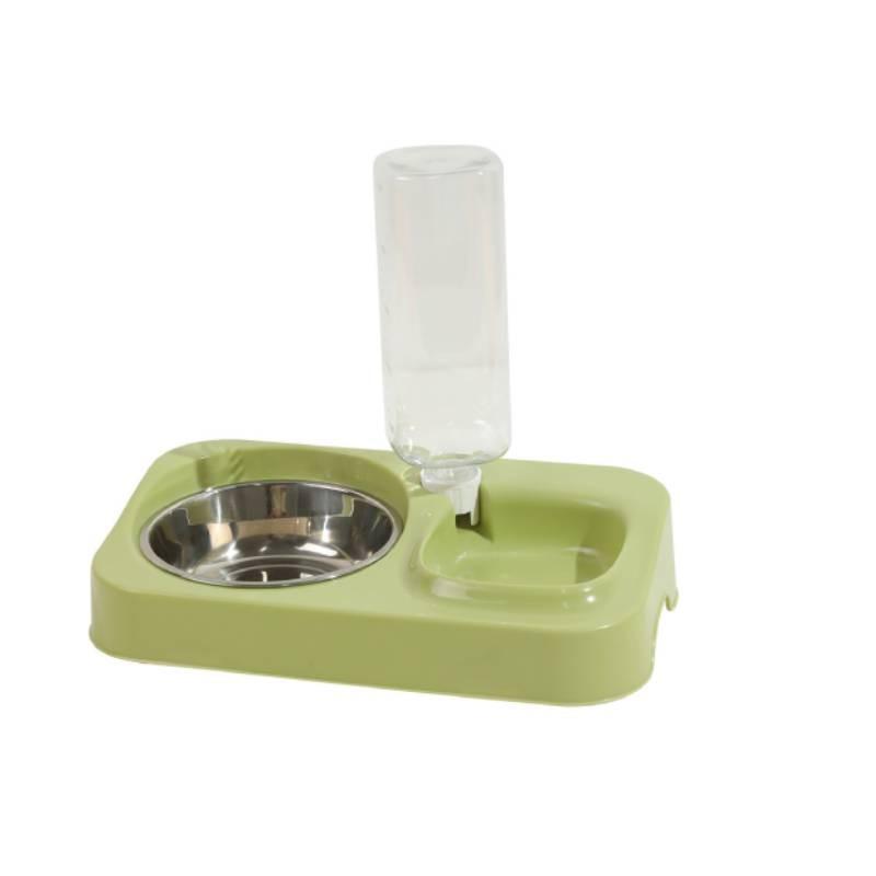 

Pet Cat Feeding Station With Dual Bowls And Anti Slip Design For Easy Meal And Water Intake