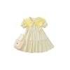 Girls' Floral Summer Dress 2025: Korean Mori Style with Bag - Trendy Pastoral Fashion for Kids