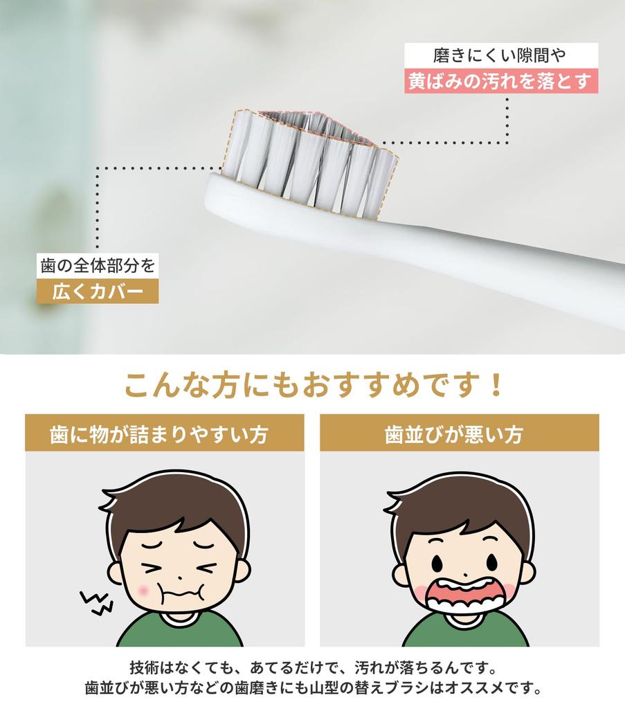 Epeios Elektrische Zahnbürste Schallzahnbürste Ersatzbürstenköpfe 8 Köpfe Zahnbürste Schalltyp Ersatzbürste für Elektrische Zahnbürsten