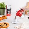 Bialetti Espresso Direct Moka 4 Coffee 0006944 Maker, Heat/IH Compatible, Induction, Cups, Makinetta, Red,