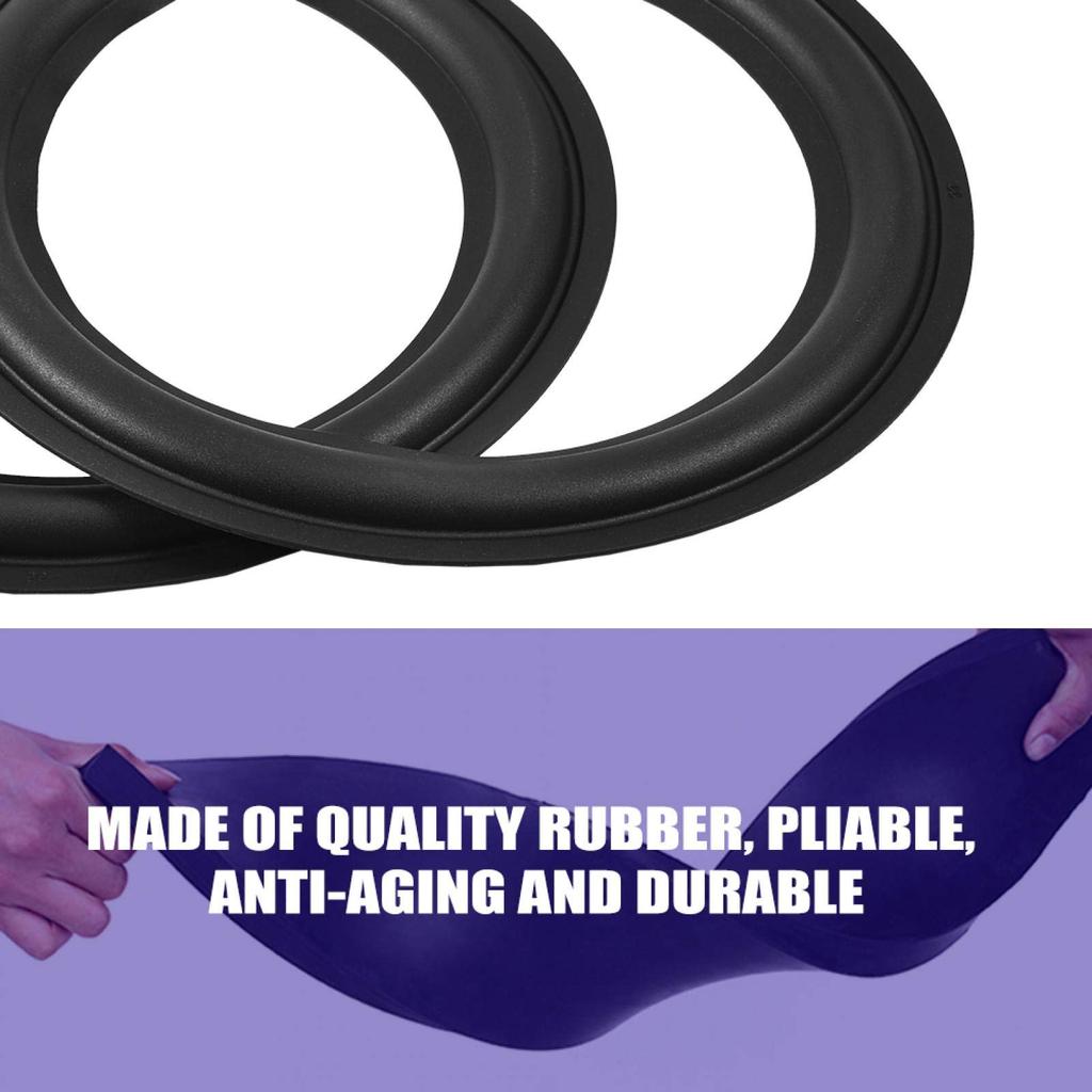 Speaker Foam 8" Speaker Unit Repair Replacement Parts Rubber 192mm Outer Diameter Speaker Surround