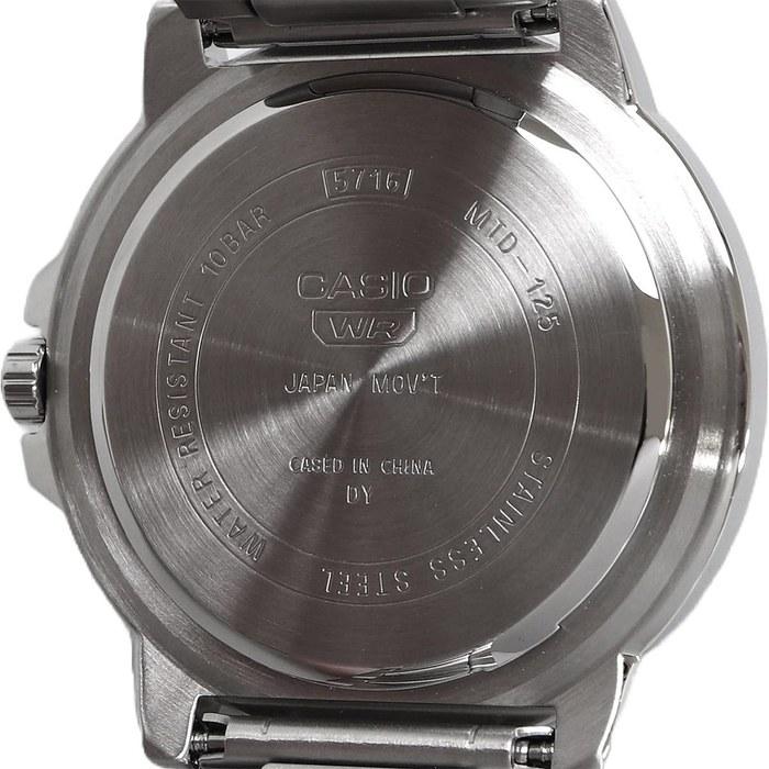 [Casio] Standard Men's Quartz Watch 100m Water Resistant MTD-125D-2A1V Blue