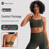 Women's Quick-Dry Smooth Touch Sports Bra - Breathable, Beautiful Back Design, Fitness & Yoga Vest