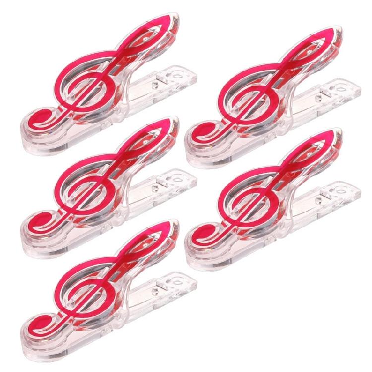 Music Clip Book Page Clip Music Stationery Book Clip Page Holder Practice Parts