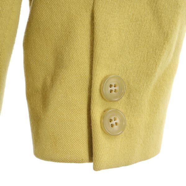 Yohji Yamamoto Made In Japan Wool Blend Tailored Jacket S Double Button Men's Used