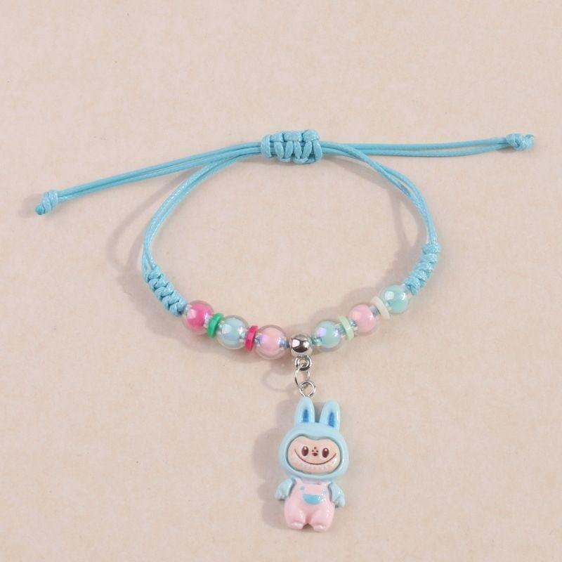 

Милый браслет Лабубу для пар и лучших друзей, ручной работы One piece of blue