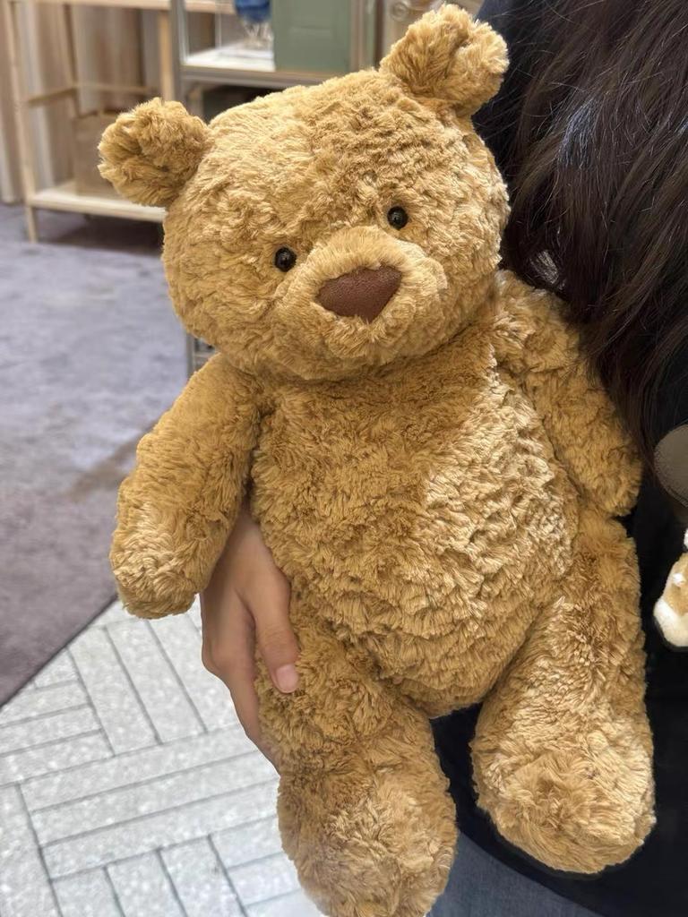 JC Ultra Soft Plush Toys Pig/Cat/Bear Cute Stuffed Animals Cuddly Emotional Companion Perfect Gift for Kids Adults Home Decor