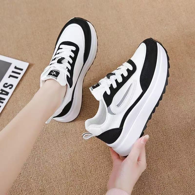Sports style summer new versatile women's shoes casual little white shoes campus female students