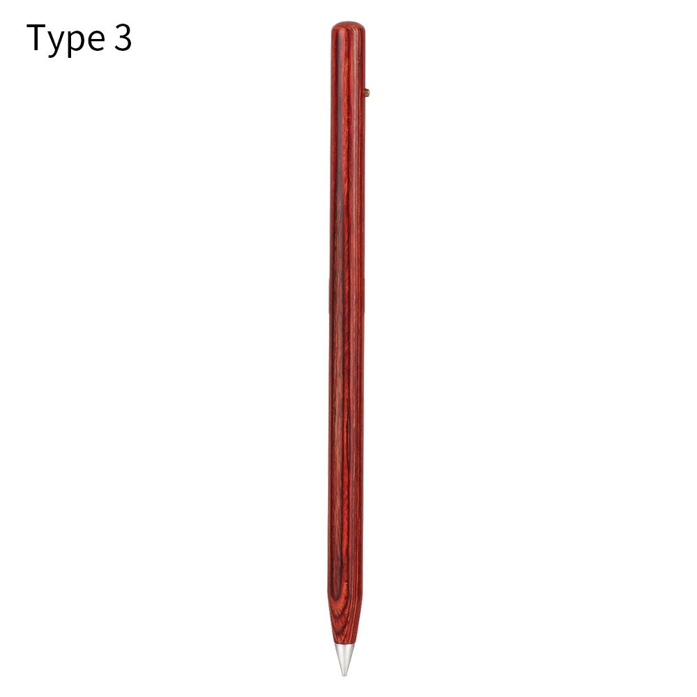 Office Supplies Wood Penholder HB Eternal Pencil Unlimited Writing Without Ink Inkless Pen