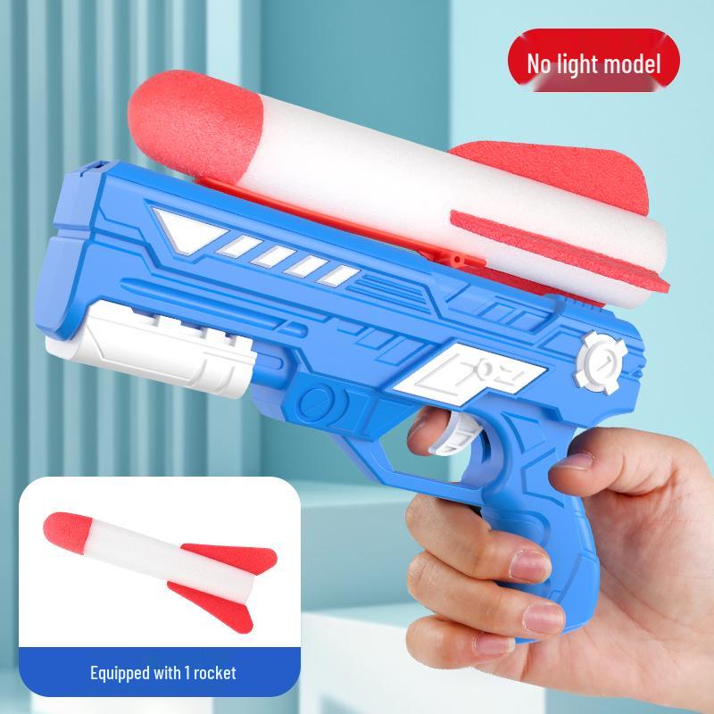 Handheld Light-up Foam Airplane Catapult Toy for Kids & Parents