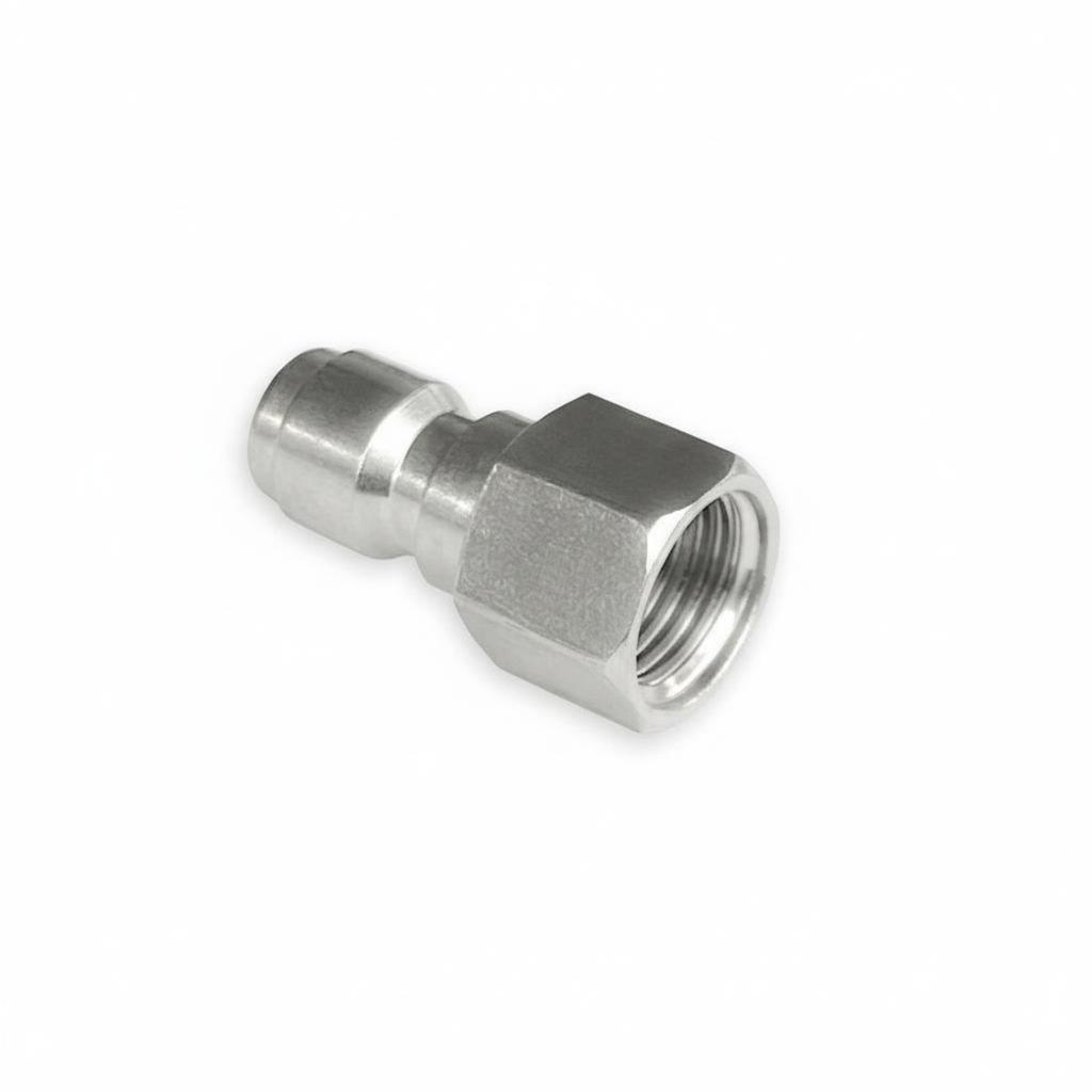 1/4 Inch NPT Quick Connect Set Rust-Resistant Stainless Steel Pressure Washer Fittings 1/4 Inch NPT Connector