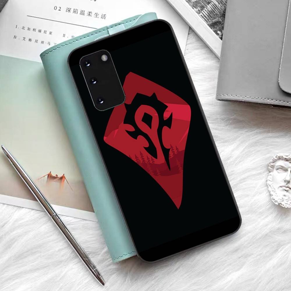 Game World Of Warcraft Phone Case For Samsung S 24 Fe 25 Ultra Plus 20 Lite 21 30 22 23 24 22 Ultra 5G Fundas