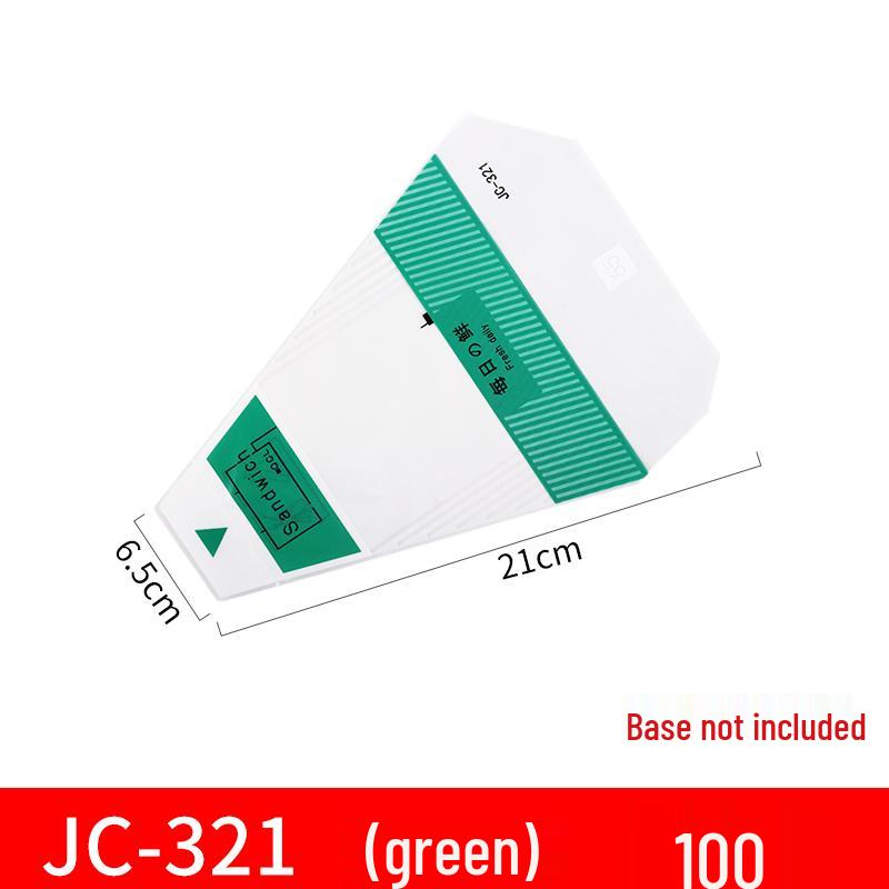 Disposable Transparent Sandwich and Cake Packaging Bag