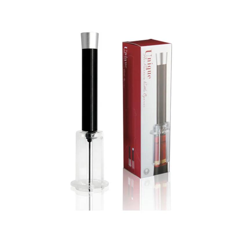 1Pcs Air Pump Wine Bottle Opener Portable Safe Aluminum Alloy Pin Cork Remover Air Pressure Corkscrew Kitchen Accessories Tools