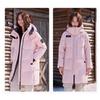 Women's Mid-Length Hooded Down Jacket