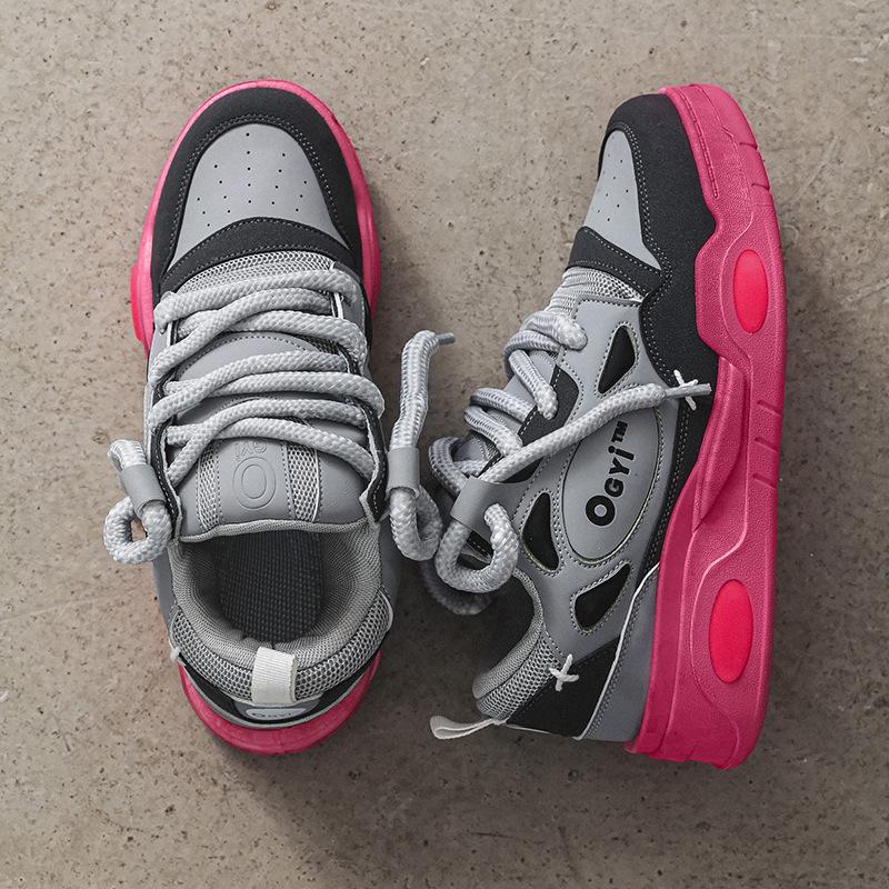 

Осень 2025 г. Новые мужские повседневные туфли для папы с низким верхом и толстой подошвой C209 39