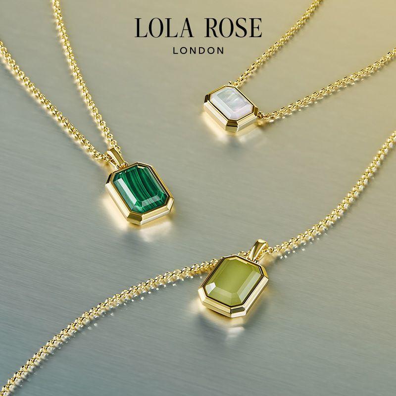 

Lola Rose Rolla Rose Jewelry Box Series Necklace for Women Affordable Luxury Fashion Retro Birthday Gift White Mother-LR52601