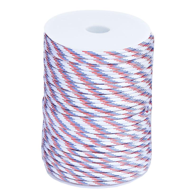 Paracord Exterior 100m 7 Miezuri 4mm: Ideal pentru Pasionații Militari și Brățări de Supraviețuire