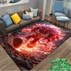 1pc SONIC Rug, Digital Printed Home Chair Sofa Mat, Durable Office Area Carpet, Beautiful Festival Decorations