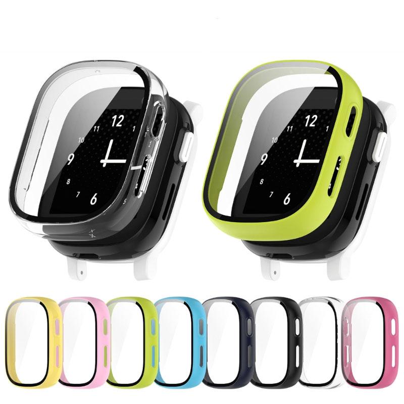 Schutzhülle mit Displayschutz für Xplora X6 Play Kratzfest Stoßfest Vollständige Abdeckung Smartwatch Einteilige Stoßfänger Schale