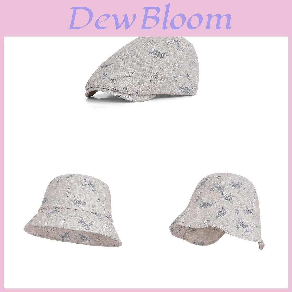 Sun Protection Cotton Summer Casual Cap For Women Men Outdoor Sunhat With Adjustable Fit