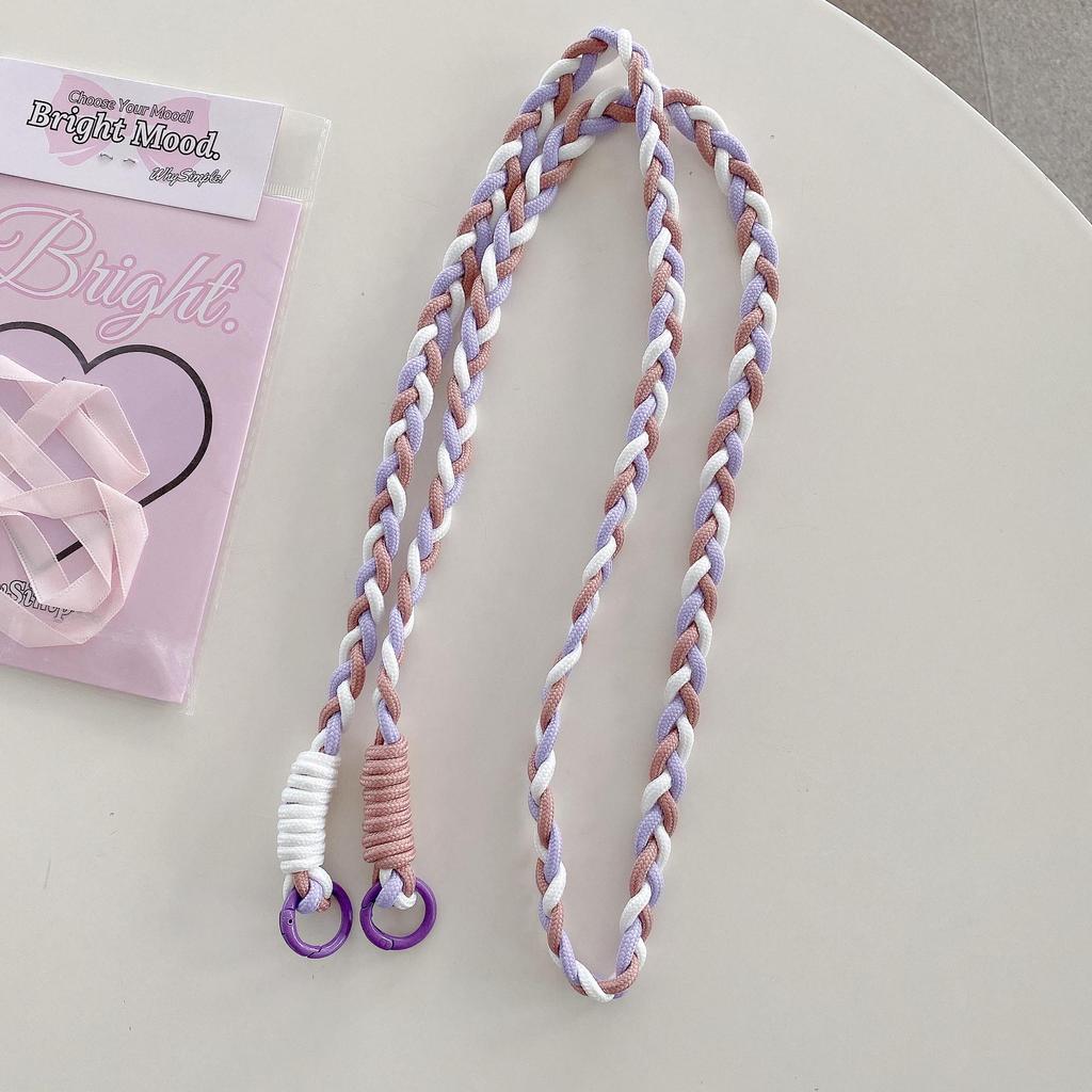 Braided Universal Phone Lanyard - Creative Crossbody Chain for Women