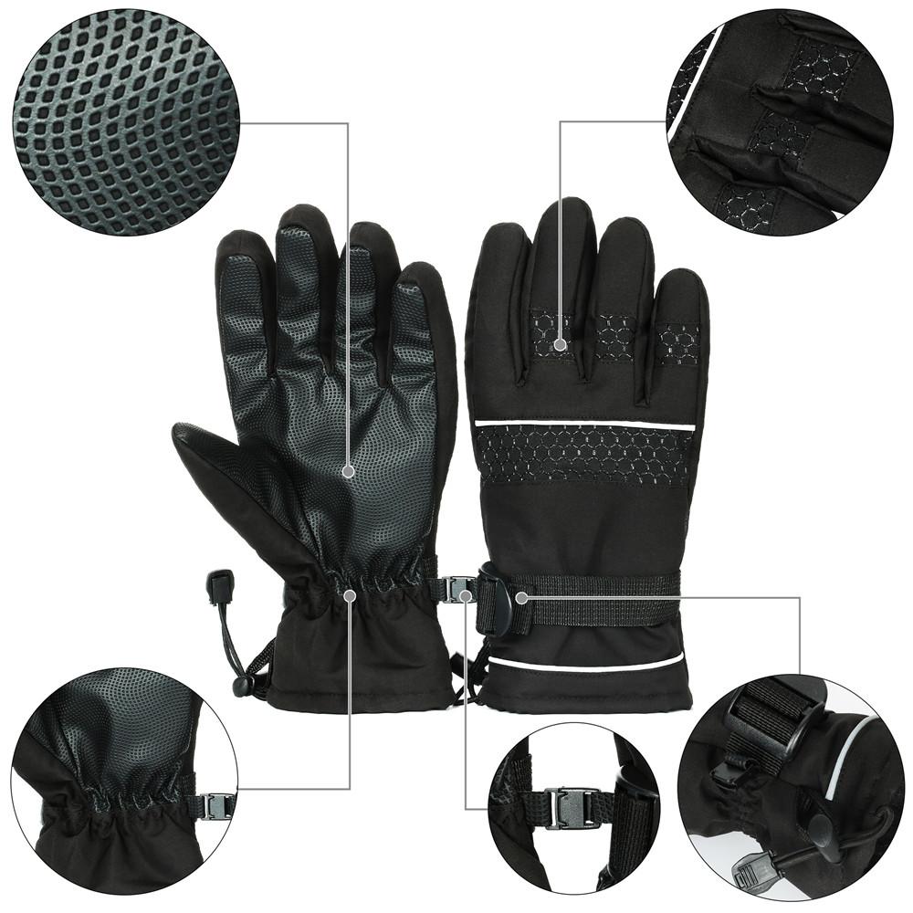 Winter Gloves Women Men Ski Snow Gloves Liner Thermal Warm Touch Screen,Suit for Running, Cycling,Sports,Shooting, Gaming