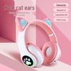 STN-28 Foldable Luminous Bluetooth Cat Ear Headset for Android